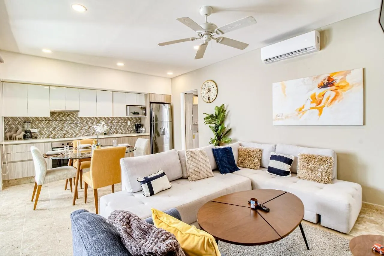 Pura Playa Condominios # 401, Golden Sands بلايا ديل كارمن شقة
