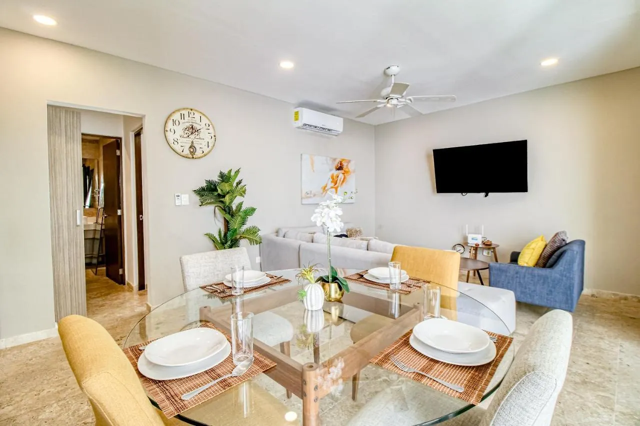 Pura Playa Condominios # 401, Golden Sands بلايا ديل كارمن 0*,  المكسيك